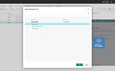 DMS Connector for Microsoft 365 — screenshot