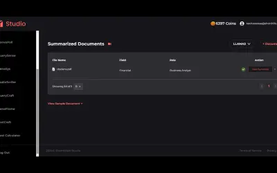 DocLens - AI Document Summarizer for Microsoft 365 — screenshot