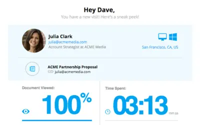 DocSend for Outlook for Microsoft 365 — screenshot