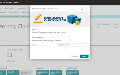 Document Customizer for Microsoft 365 — screenshot