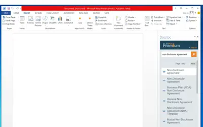 Documents and Templates for Microsoft 365 — screenshot