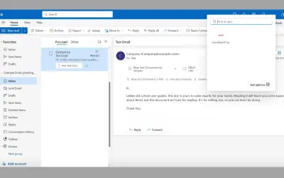 DocuShare Go for Microsoft 365 — screenshot