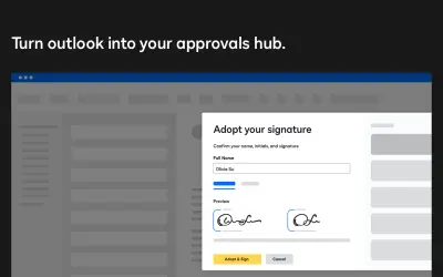 DocuSign for Outlook for Microsoft 365 — screenshot