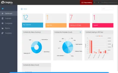 Dolphin 365 Contract Management for Microsoft 365 — screenshot