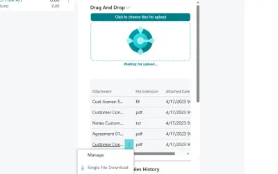 Drag And Drop for Microsoft 365 — screenshot