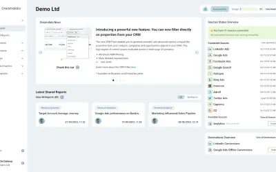 Dreamdata for Microsoft 365 — screenshot