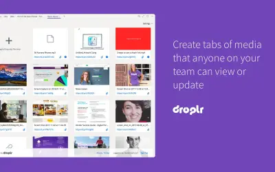 Droplr for Microsoft 365 — screenshot