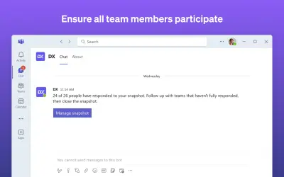 DX for Microsoft 365 — screenshot