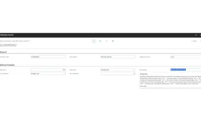 Dynamic Deferrals for Microsoft 365 — screenshot