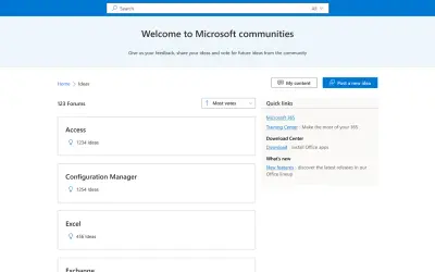 Dynamics 365 Customer Service Community for Microsoft 365 — screenshot