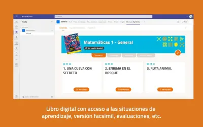 Edelvives Digital Plus for Microsoft 365 — screenshot