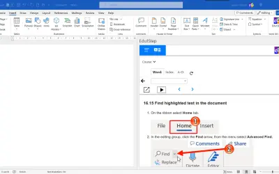 Edu1Step courses for Microsoft 365 — screenshot