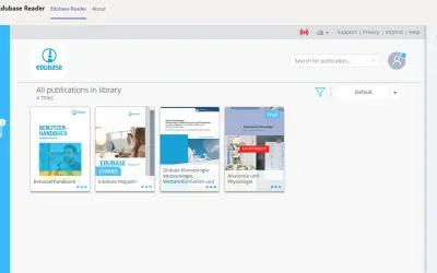 Edubase Reader for Microsoft 365 — screenshot