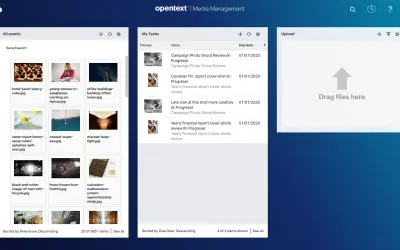 Enterprise digital asset management for Microsoft 365 — screenshot