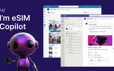 eSIM Copilot for Microsoft 365 — screenshot