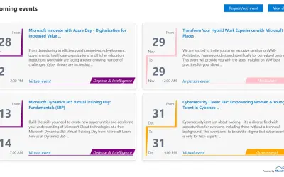 Event Manager 365 by Mundrisoft for Microsoft 365 — screenshot