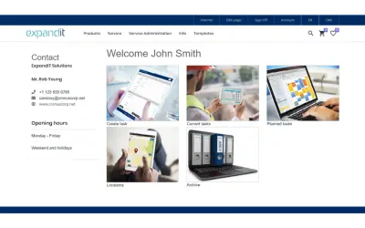 ExpandIT Connector for Microsoft 365 — screenshot