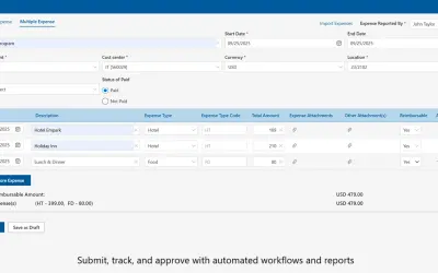 Expense 365 for Microsoft 365 — screenshot