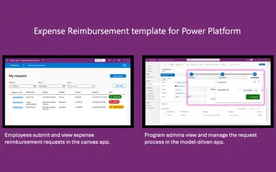 Expense Reimbursement Template for Microsoft 365 — screenshot