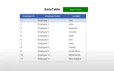 Export to Microsoft Excel by MAQ Software for Microsoft 365 — screenshot