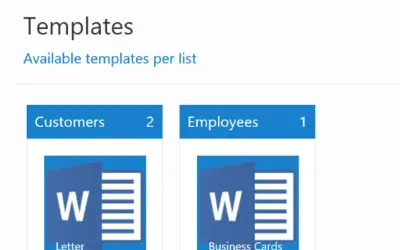 Export to Word for Microsoft 365 — screenshot