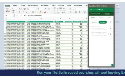 ExtendInsights Data Connector for Excel for Microsoft 365 — screenshot