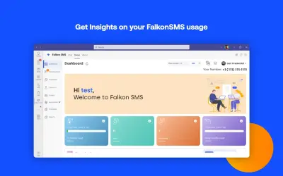 Falkon SMS for Microsoft 365 — screenshot