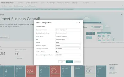Fatorly Zatca Integration for Microsoft 365 — screenshot