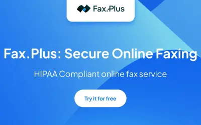 Fax.Plus - Fax your document for Microsoft 365 — screenshot
