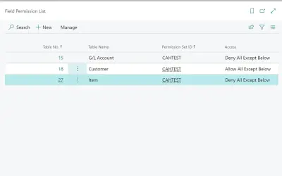 Field Permissions for Microsoft 365 — screenshot