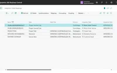 Field Service Integration for Microsoft 365 — screenshot
