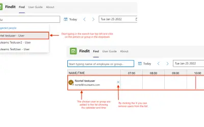 Findit for Microsoft 365 — screenshot