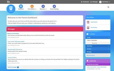 Firefly Parent Portal for Microsoft 365 — screenshot