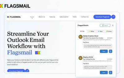 Flags Mail for Microsoft 365 — screenshot