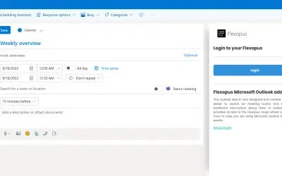 Flexopus for Outlook for Microsoft 365 — screenshot