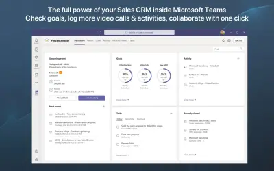 ForceManager CRM for Business Communication for Microsoft 365 — screenshot