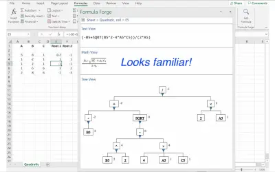 Formula Forge for Microsoft 365 — screenshot