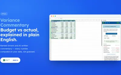 FormulAI: AI for spreadsheets for Microsoft 365 — screenshot