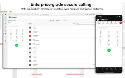FortiFone for Microsoft 365 — screenshot