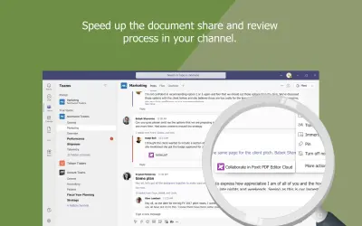 Foxit PDF Editor Cloud for Microsoft 365 — screenshot