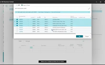 Freight Container Receiving Management for Microsoft 365 — screenshot