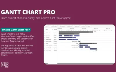 Gantt Chart Pro - Premium for Microsoft 365 — screenshot