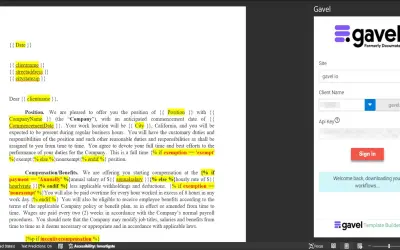 Gavel for Microsoft 365 — screenshot