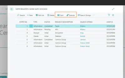 GDPR Toolset for Microsoft 365 — screenshot