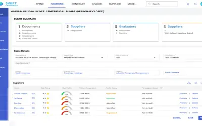 GEP QUANTUM INTELLIGENCE Sourcing for Microsoft 365 — screenshot