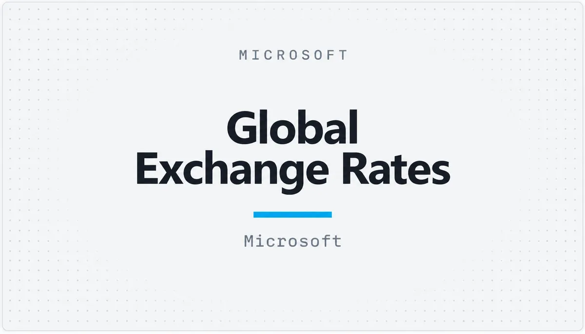 Global Exchange Rates — cover image