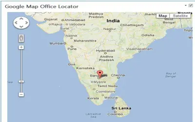 Google Office Locator for Microsoft 365 — screenshot