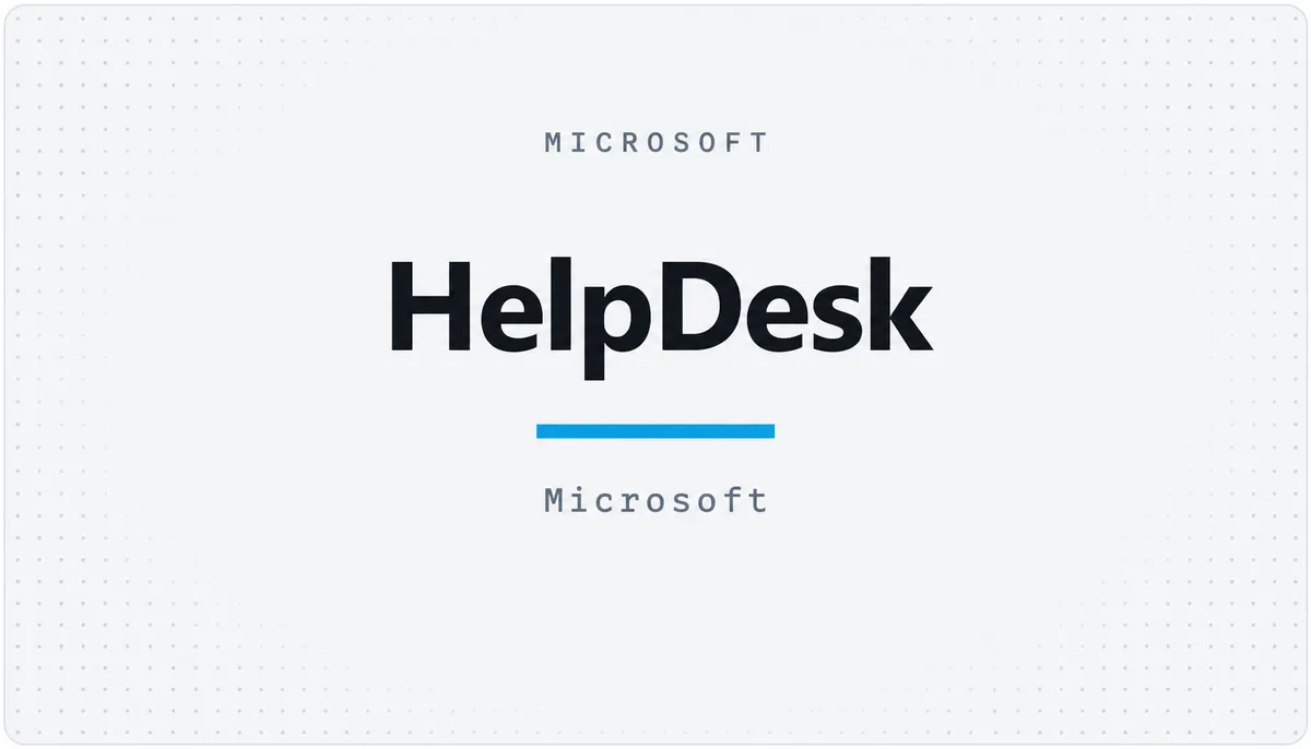 HelpDesk — cover image