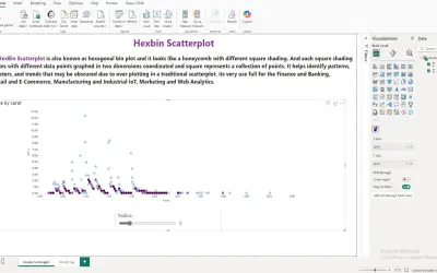 Hexbin Scatterplot by iFour for Microsoft 365 — screenshot