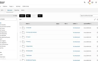 HighQ for Government for Microsoft 365 — screenshot